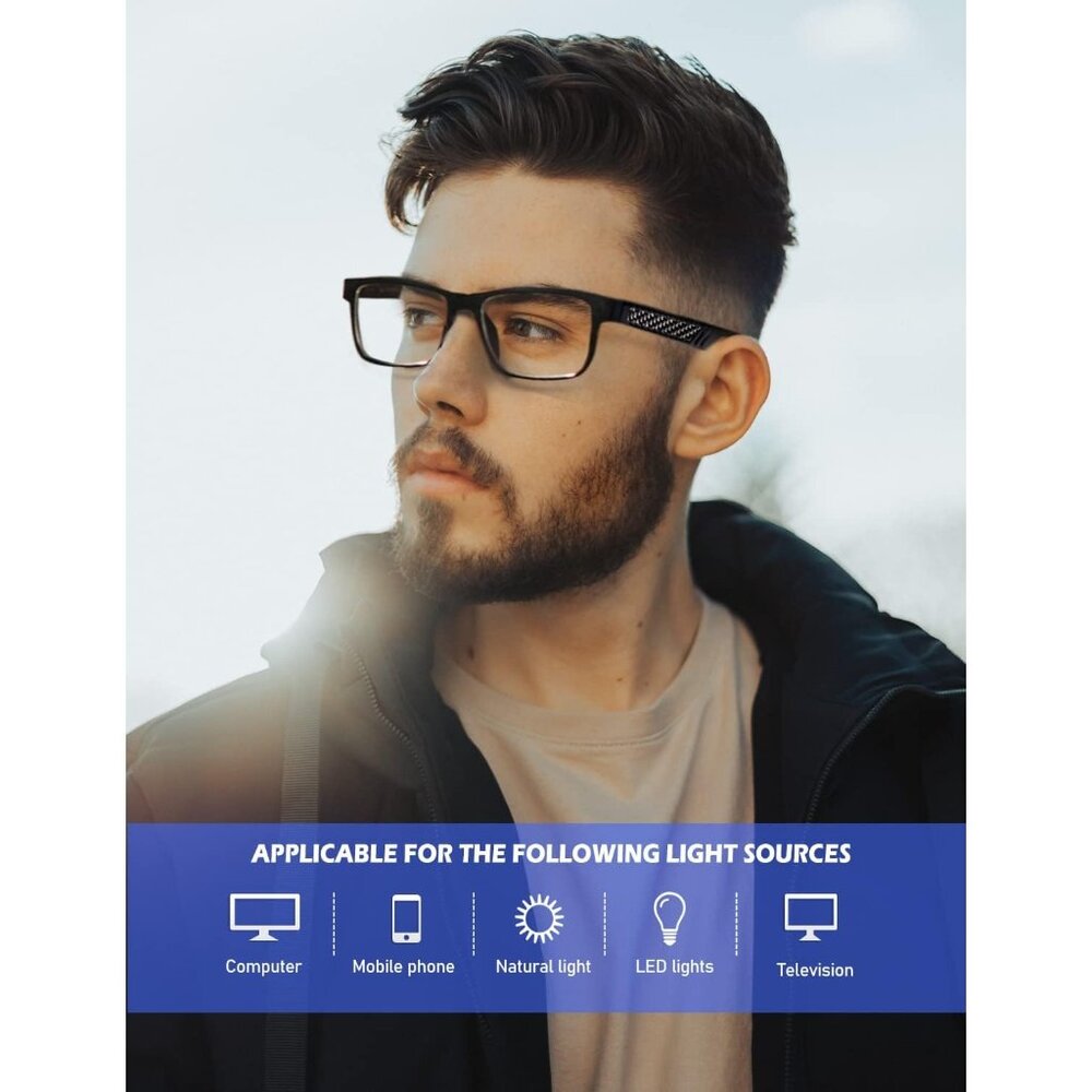 Unisex Grey Sleek Frame HD Lens Digital Interface With Futuristic Smart Glasses - Picture 2 of 6